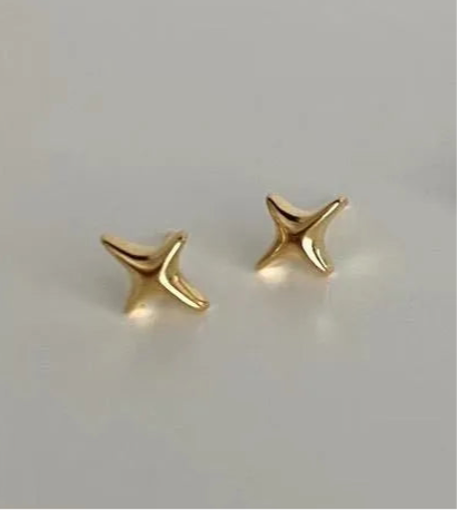Pendientes Destello Plateado
