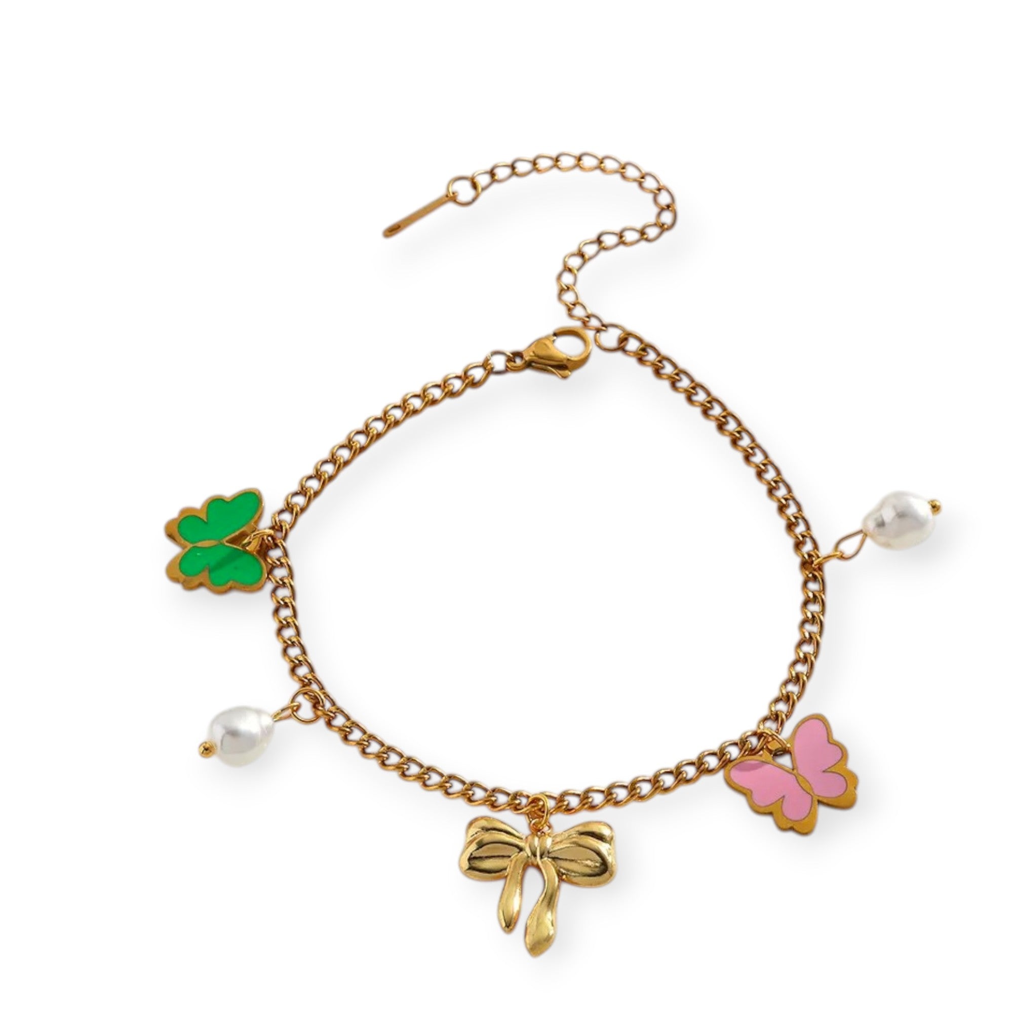 Pulsera Lazo Multicharms Acero